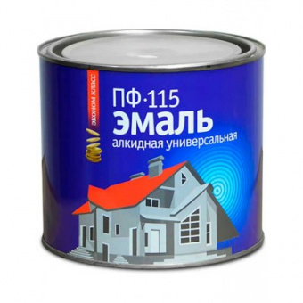 Эмаль ПФ-115 ЭКОНОМ светло-серая 1,8кг