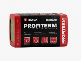 Утеплитель ПРОФИТЕРМ/PROFITERM TS 038 Aquastatik 8x100x600x1300 6,24м2/0,624м3/ 40ПАЧ
