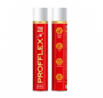 Пена бытовая "PROFFLEX" HOME 750 MAXI всесезонная (12шт)