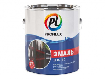 "Profilux" Эмаль ПФ-115 салатовая (светло-зеленая) ГЛЯНЦЕВАЯ 1,9кг