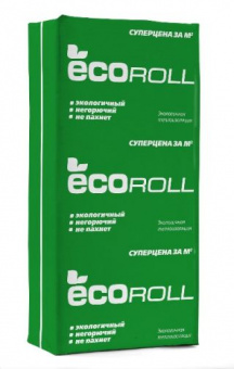 Утеплитель ECOROLL плита 50х610х1230 (12м2=0,6м3) 
